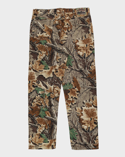 Wrangler All Over Print Woodland Camo Jeans - W36 L32