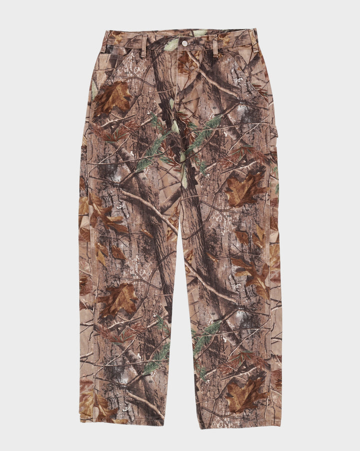 Carhartt All Over Print Woodland Camo Jeans - W34 L31