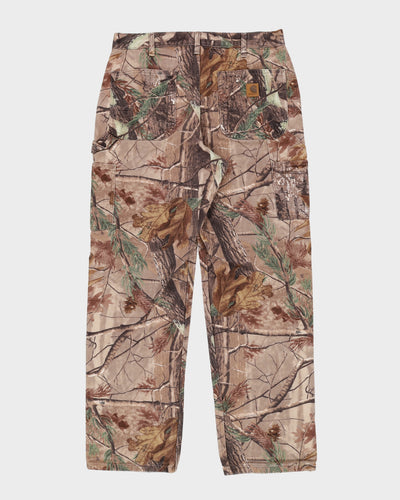 Carhartt All Over Print Woodland Camo Jeans - W34 L31