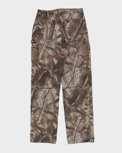 Carhartt All Over Print Woodland Camo Jeans - W32 L33