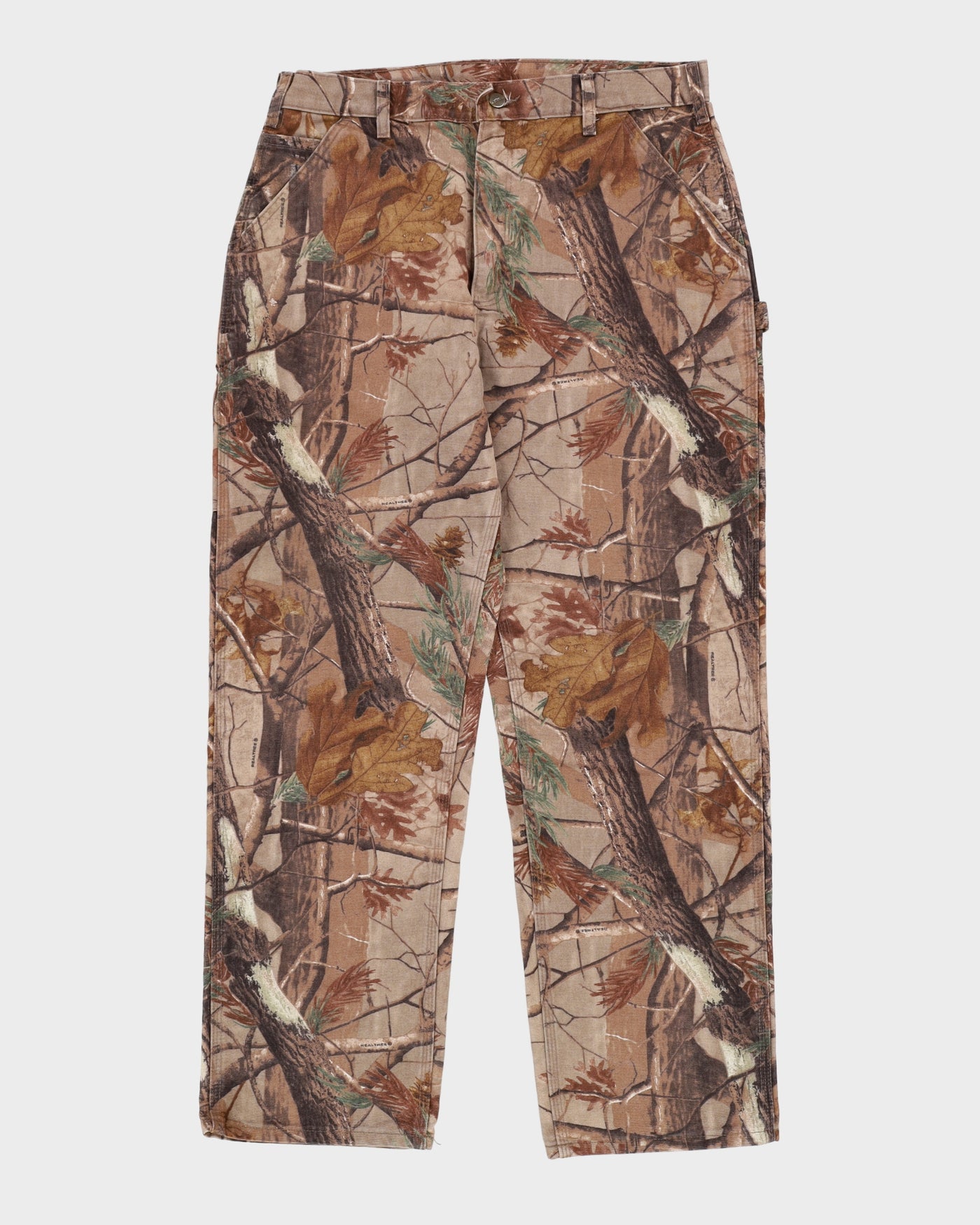 Carhartt All Over Print Woodland Camo Jeans - W36 L32