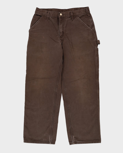 Carhartt Brown Workwear Jeans - W32 L29