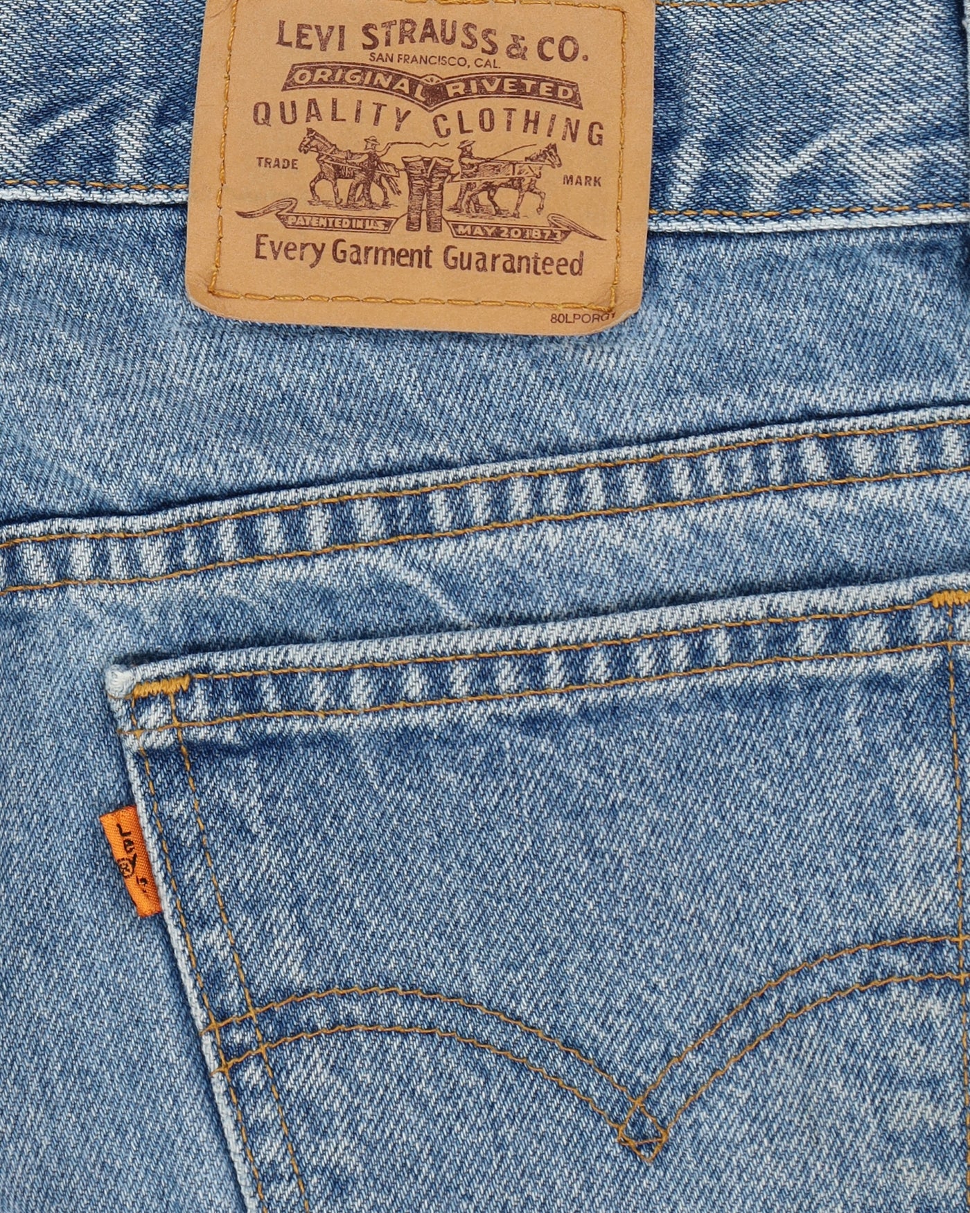 Vintage 80s Levi's Orange Tab Jeans - W30 L32