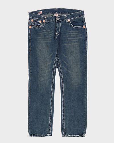 True Religion Y2K Reverse Stitching Jeans - W40 L34