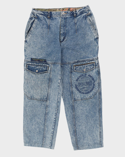 Bugle Boy Workwear Cargo Jeans - W34 L28