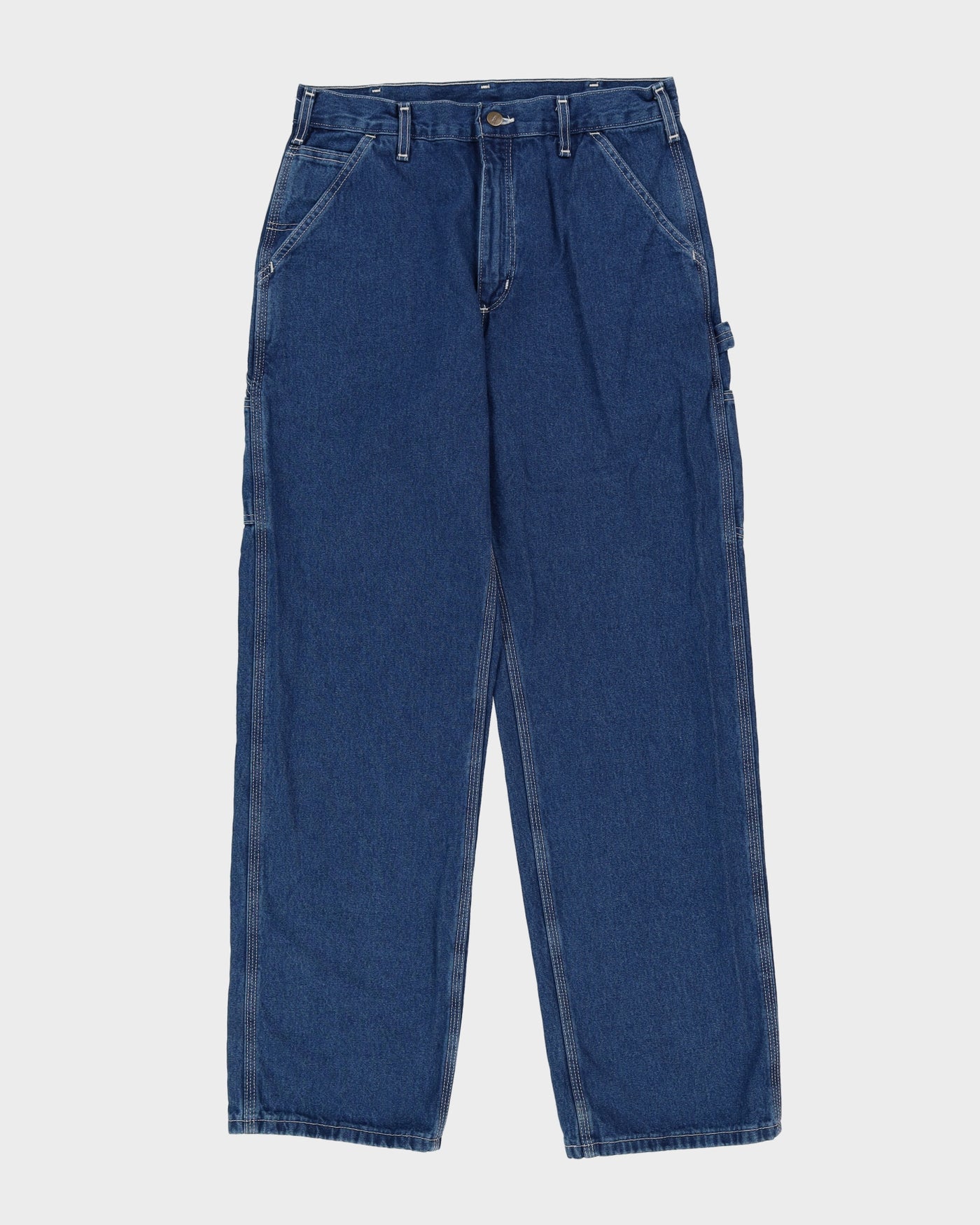 Carhartt Contrast-Stitching Workwear Denim Jeans - W33 L32