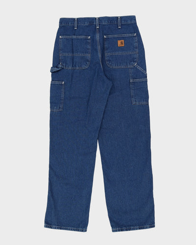 Carhartt Contrast-Stitching Workwear Denim Jeans - W33 L32