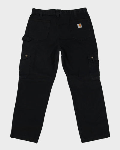 Carhartt Black Workwear Cargo Jeans - W38 L30