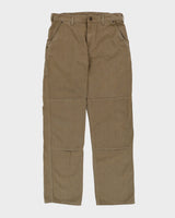 Vintage Patagonia Light Brown Double Knee Workwear Jeans - W34 L34