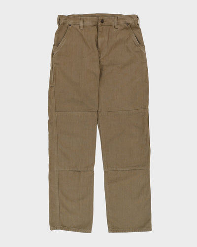 Vintage Patagonia Light Brown Double Knee Workwear Jeans - W34 L34
