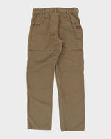 Vintage Patagonia Light Brown Double Knee Workwear Jeans - W34 L34
