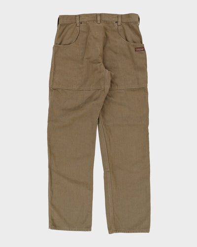 Vintage Patagonia Light Brown Double Knee Workwear Jeans - W34 L34