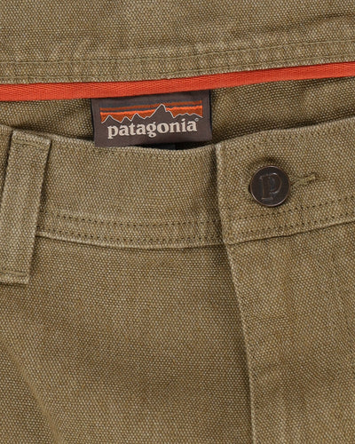 Vintage Patagonia Light Brown Double Knee Workwear Jeans - W34 L34