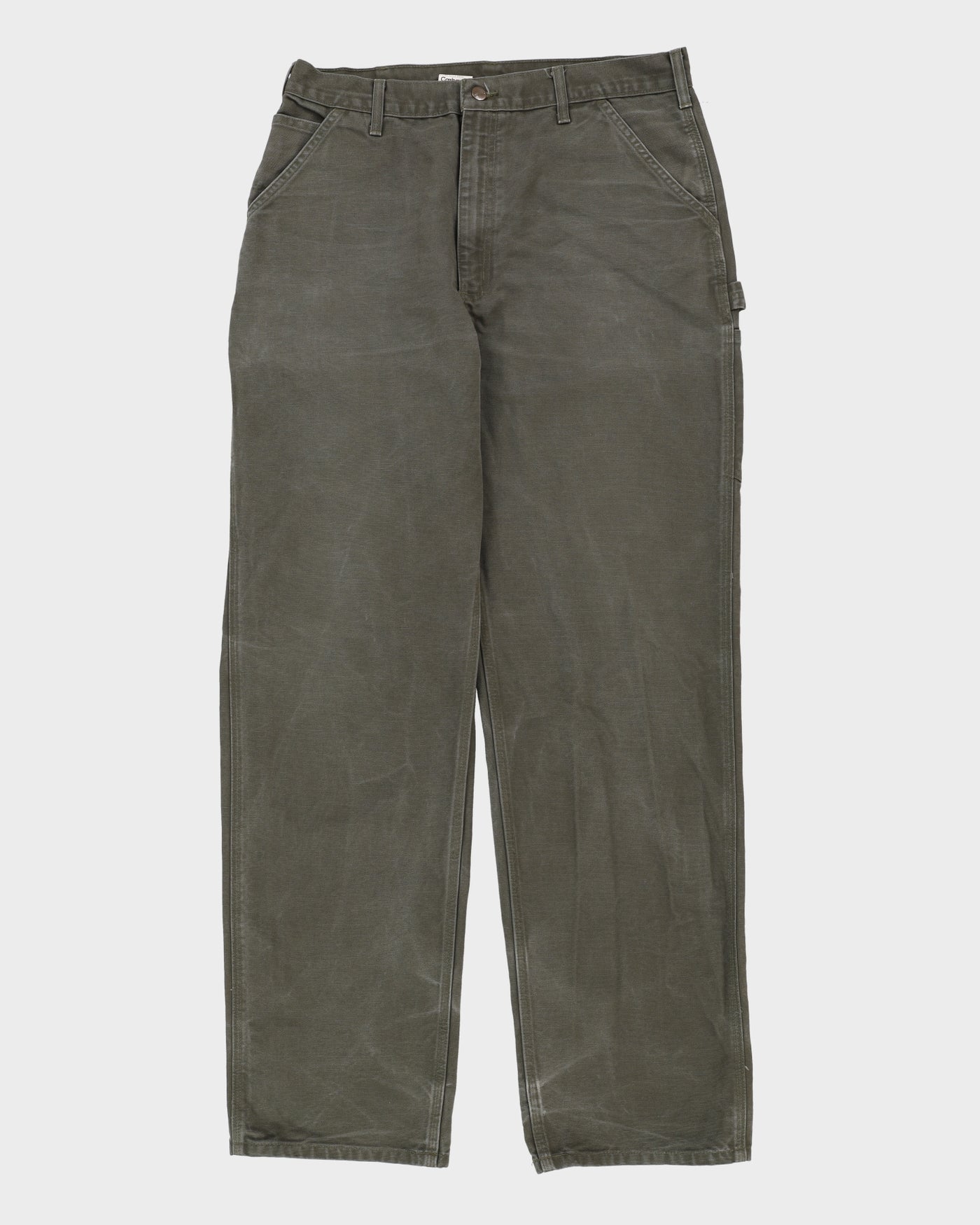 Vintage Carhartt Light Green Double Knee Workwear Jeans - W36 L36