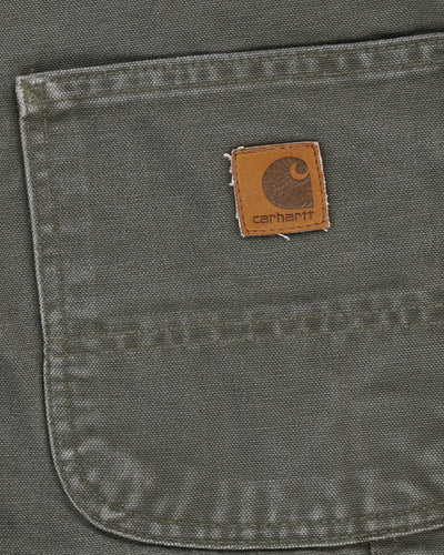 Vintage Carhartt Light Green Double Knee Workwear Jeans - W36 L36