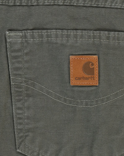 Carhartt Faded Green / Grey Workwear Jeans - W38 L34