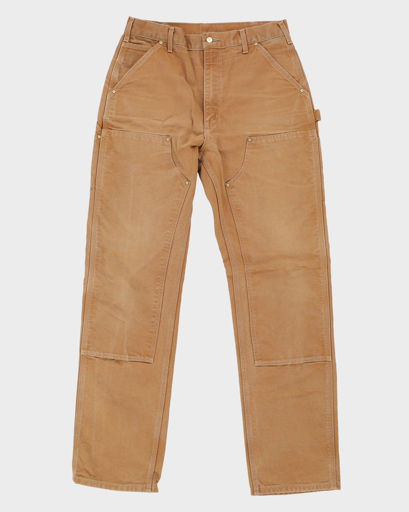 Carhartt Beige / Sand Double Knee Workwear Jeans - W34 L35
