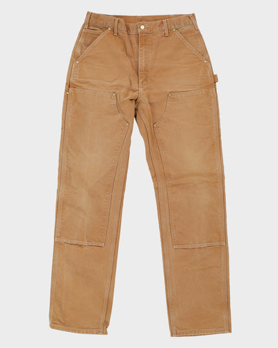 Carhartt Beige / Sand Double Knee Workwear Jeans - W34 L35