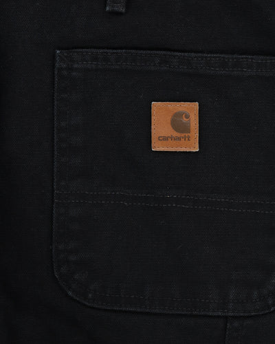 Carhartt Black Lined Workwear Jeans - W40 L31
