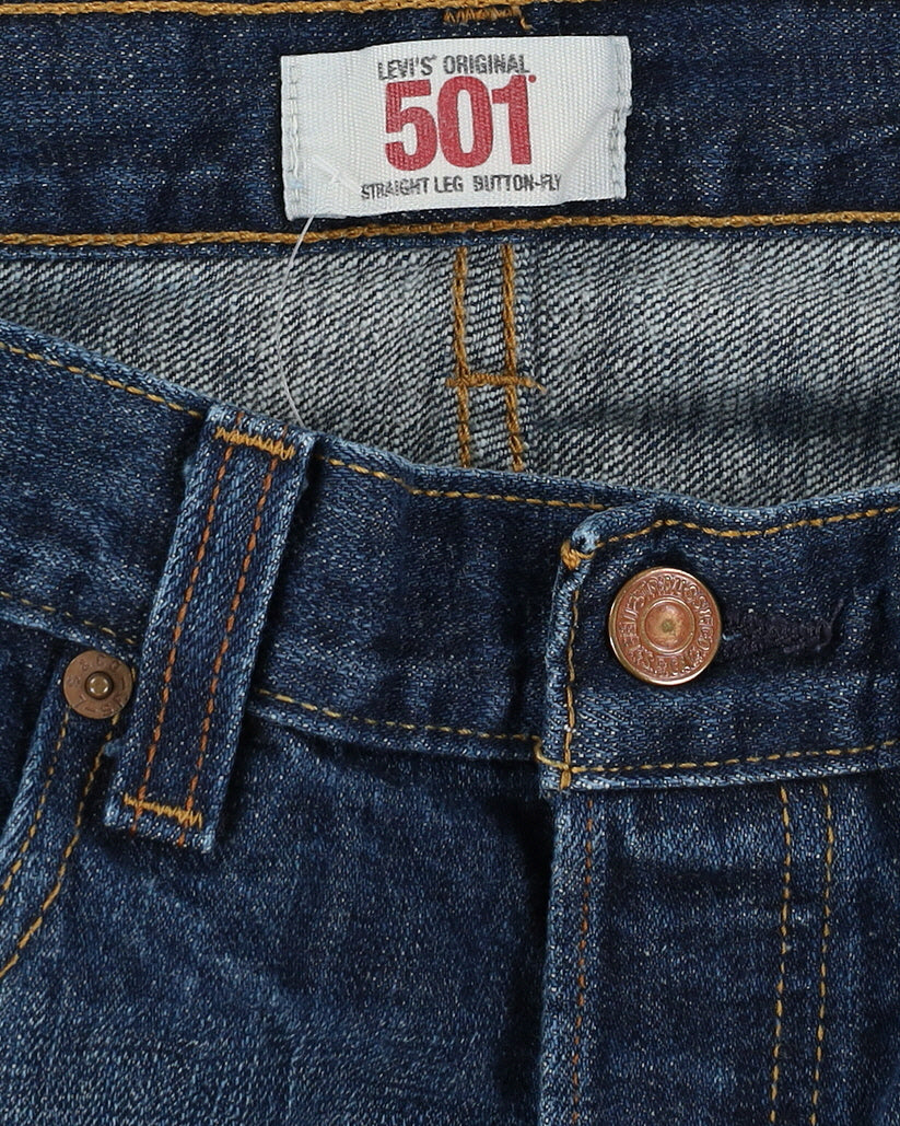 Levi's 501 Blue Jeans - W33 L30