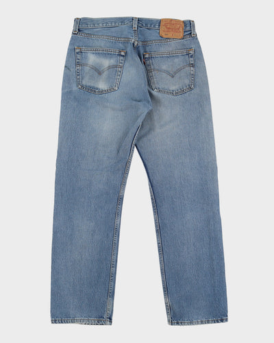 Vintage 90s Levi's 501 Blue Jeans - W32 L29