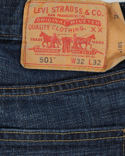 Levi's 501 Dark Wash Jeans - W30 L31