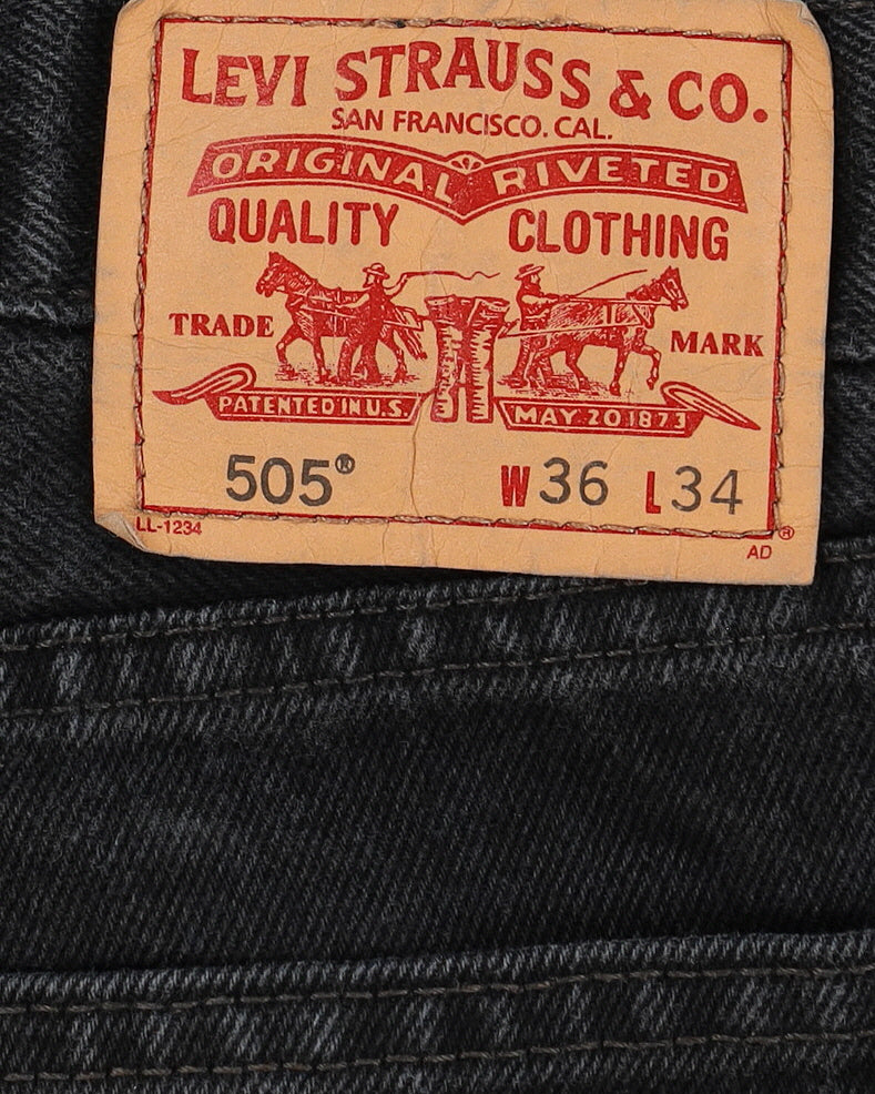 Levi's 501 Dark Wash Jeans - W36 L30