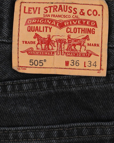 Levi's 501 Dark Wash Jeans - W36 L30