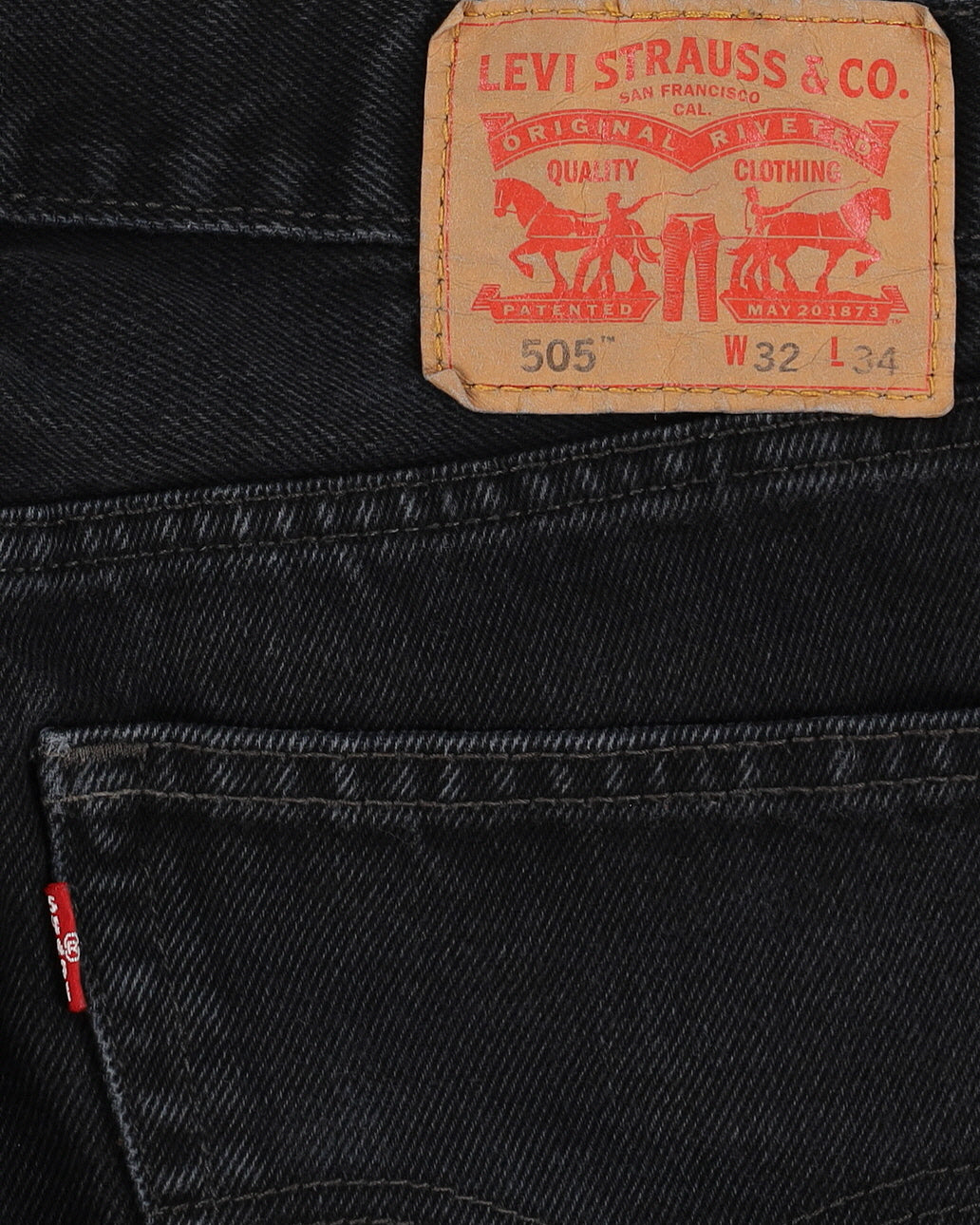 Levi's 501 Dark Wash Jeans - W32 L33