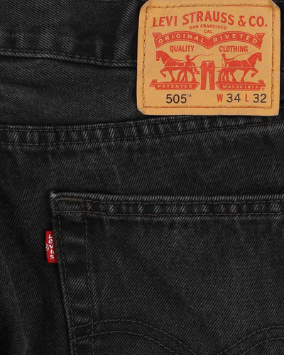 Levi's 501 Dark Wash Jeans - W34 L31