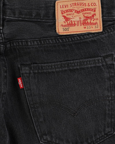 Levi's 501 Dark Wash Jeans - W34 L32