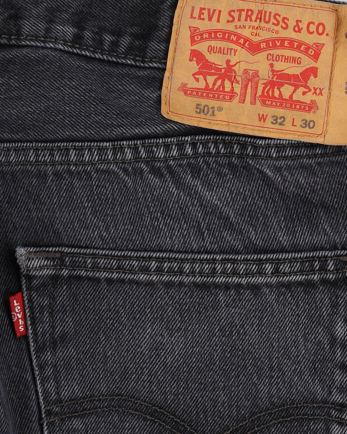 Levi's 501 Dark Wash Jeans - W32 L30