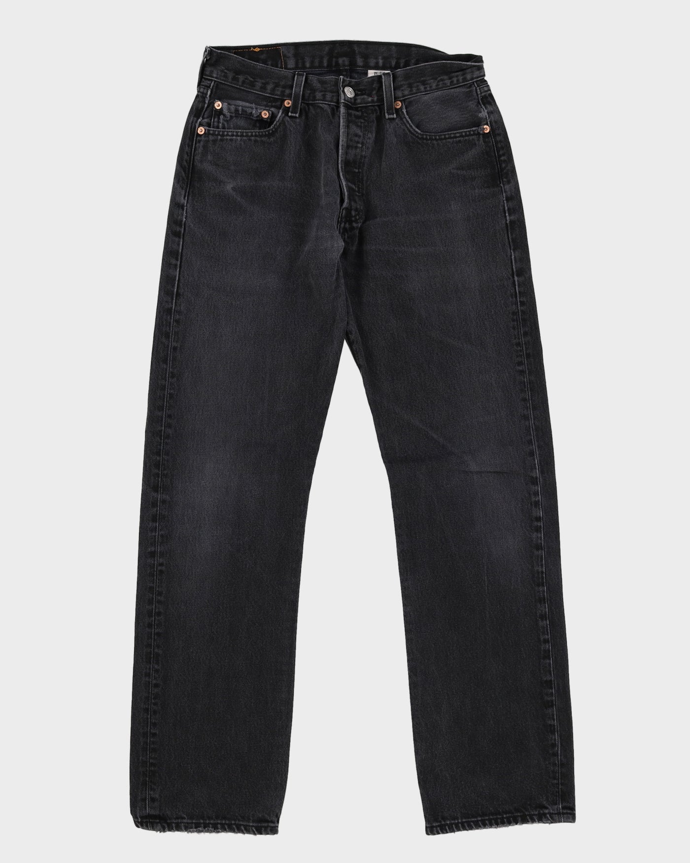 Vintage 90s Levi's 501 Dark Wash Black Jeans - W29 L31
