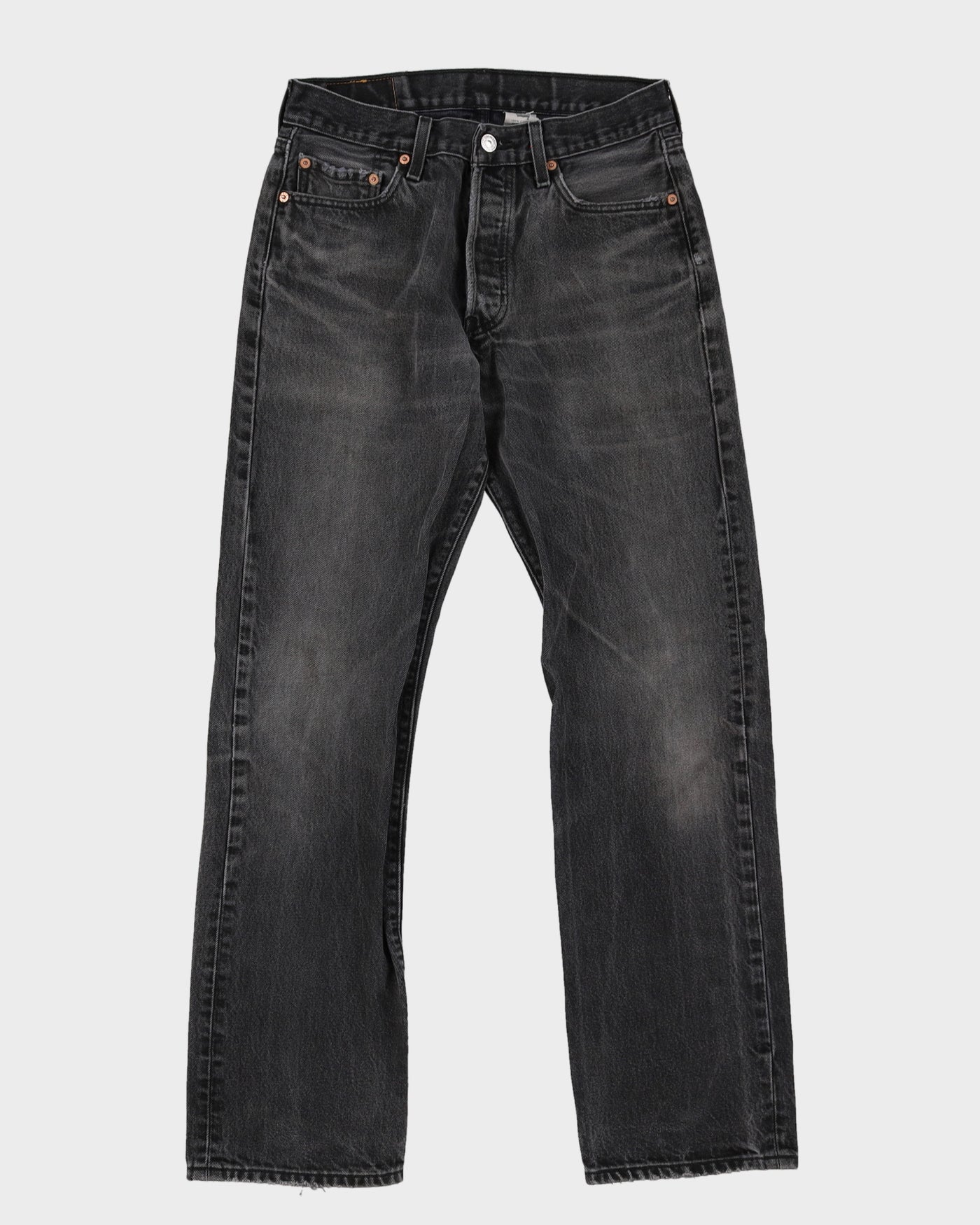 Vintage 90s Levi's 501 Dark Grey Jeans - W30 L31