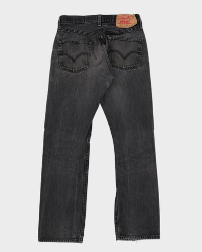 Vintage 90s Levi's 501 Dark Grey Jeans - W30 L31