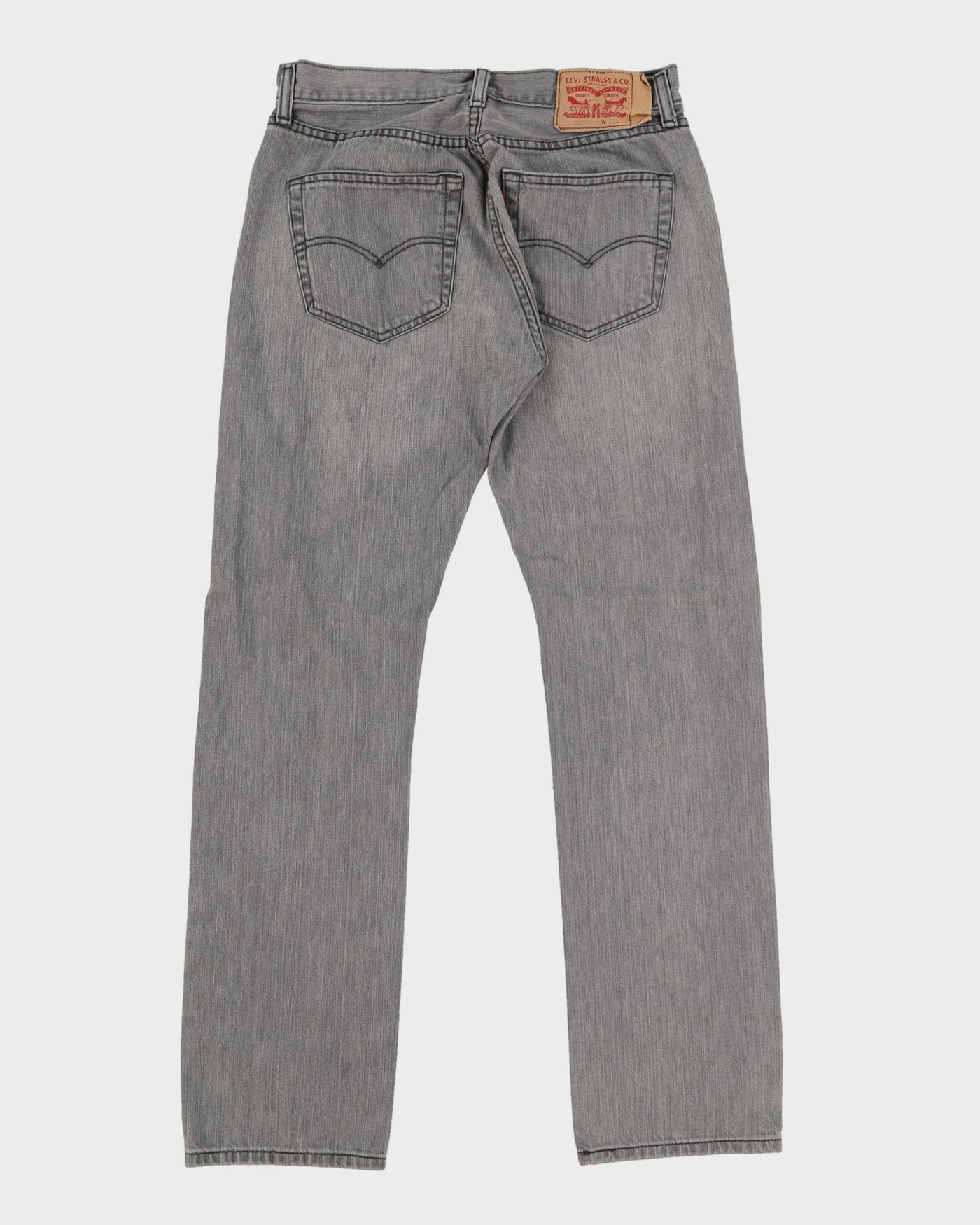Levi's 501 Dark Grey Jeans - W31 L32