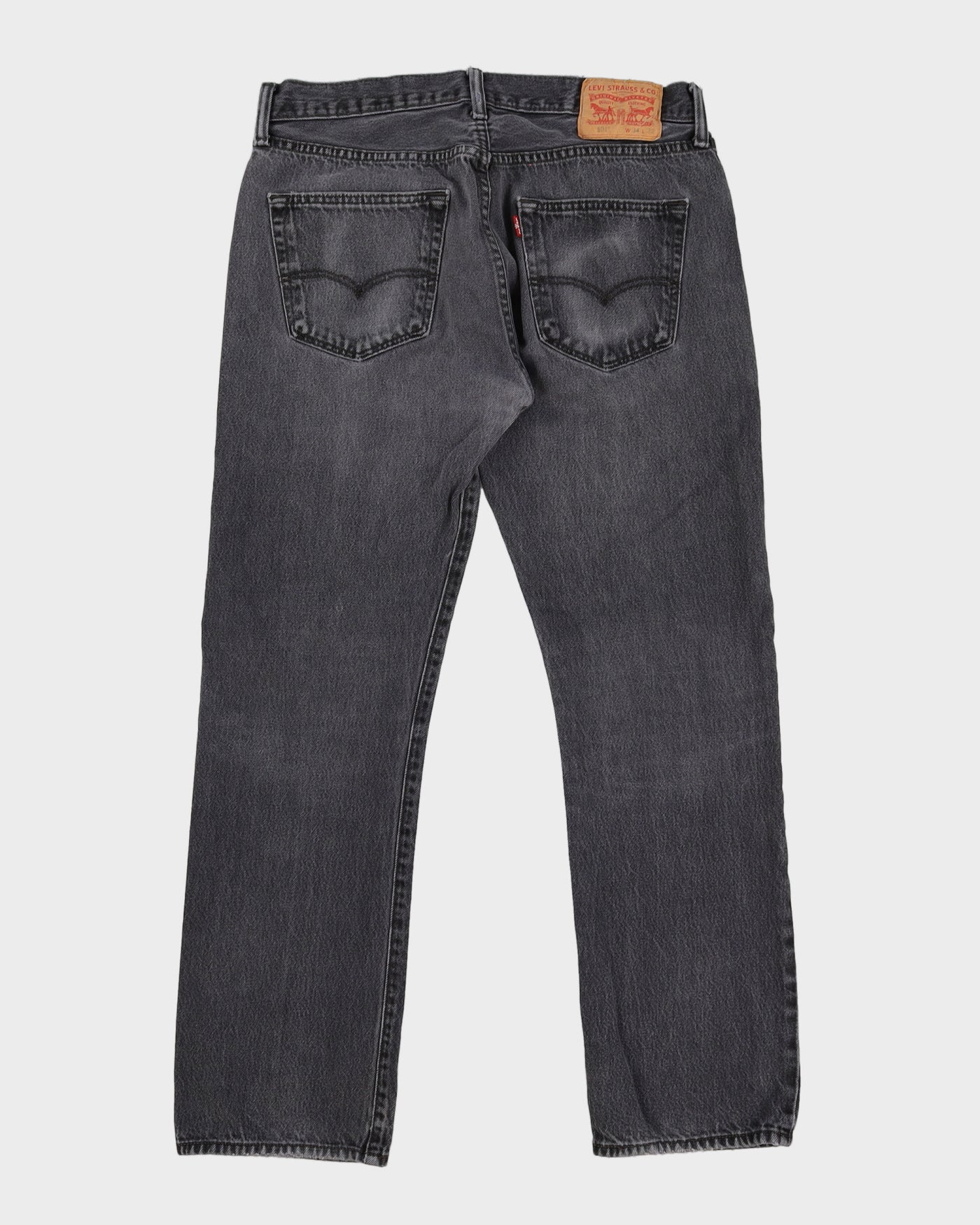 Levi's 501 Dark Grey Jeans - W33 L30