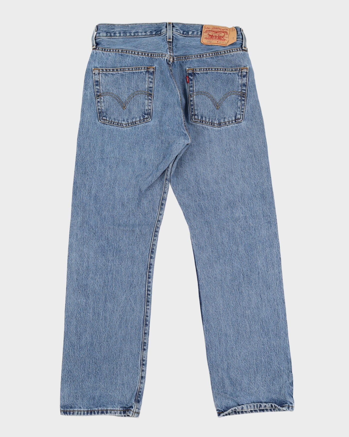 Vintage 90s Levi's 501 Blue Jeans - W32 L31