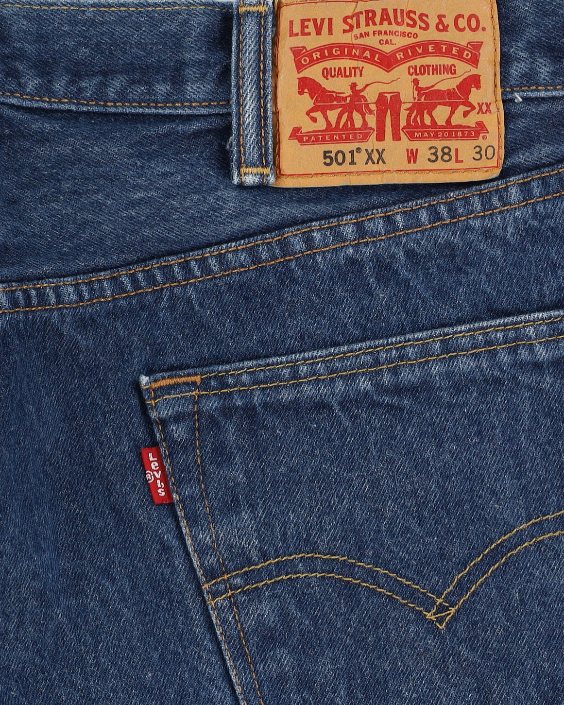 Levi's 501 Blue Jeans - W36 L28