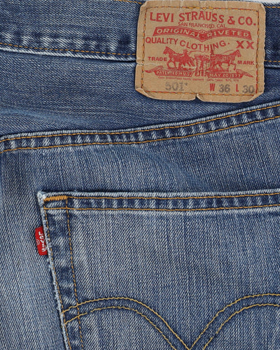 Levi's 501 Blue Jeans - W36 L30