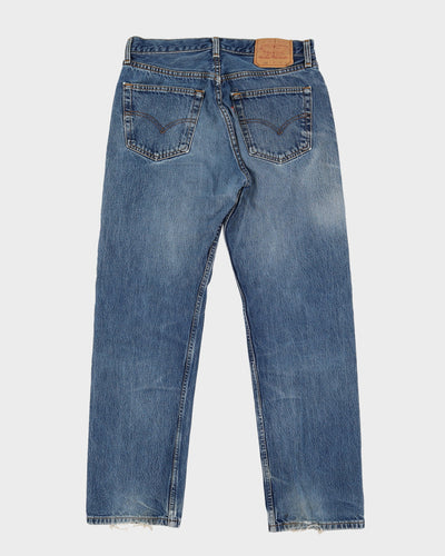 Vintage 90s Levi's 501 Blue Jeans - W32 L29