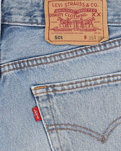 Vintage 90s Levi's 501 Blue Jeans - W29 L30