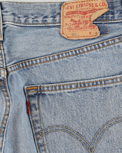 Vintage 90s Levi's 501 Blue Jeans - W32 L34