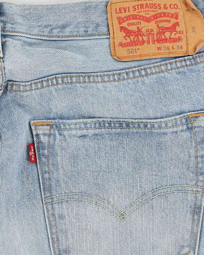 Vintage 90s Levi's 501 Blue Jeans - W36 L34