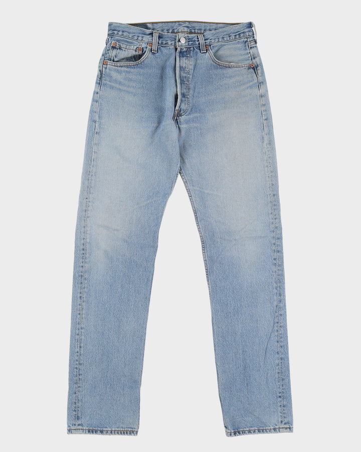 Vintage 90s Levi's 501 Blue Jeans - W32 L34