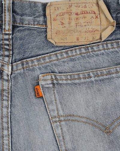 90s Levi's 501 Blue Jeans - W34 L33