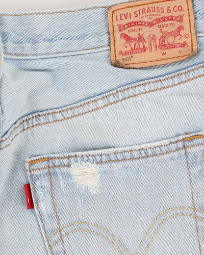 90s Levi's 501 Blue Jeans - W32 L32