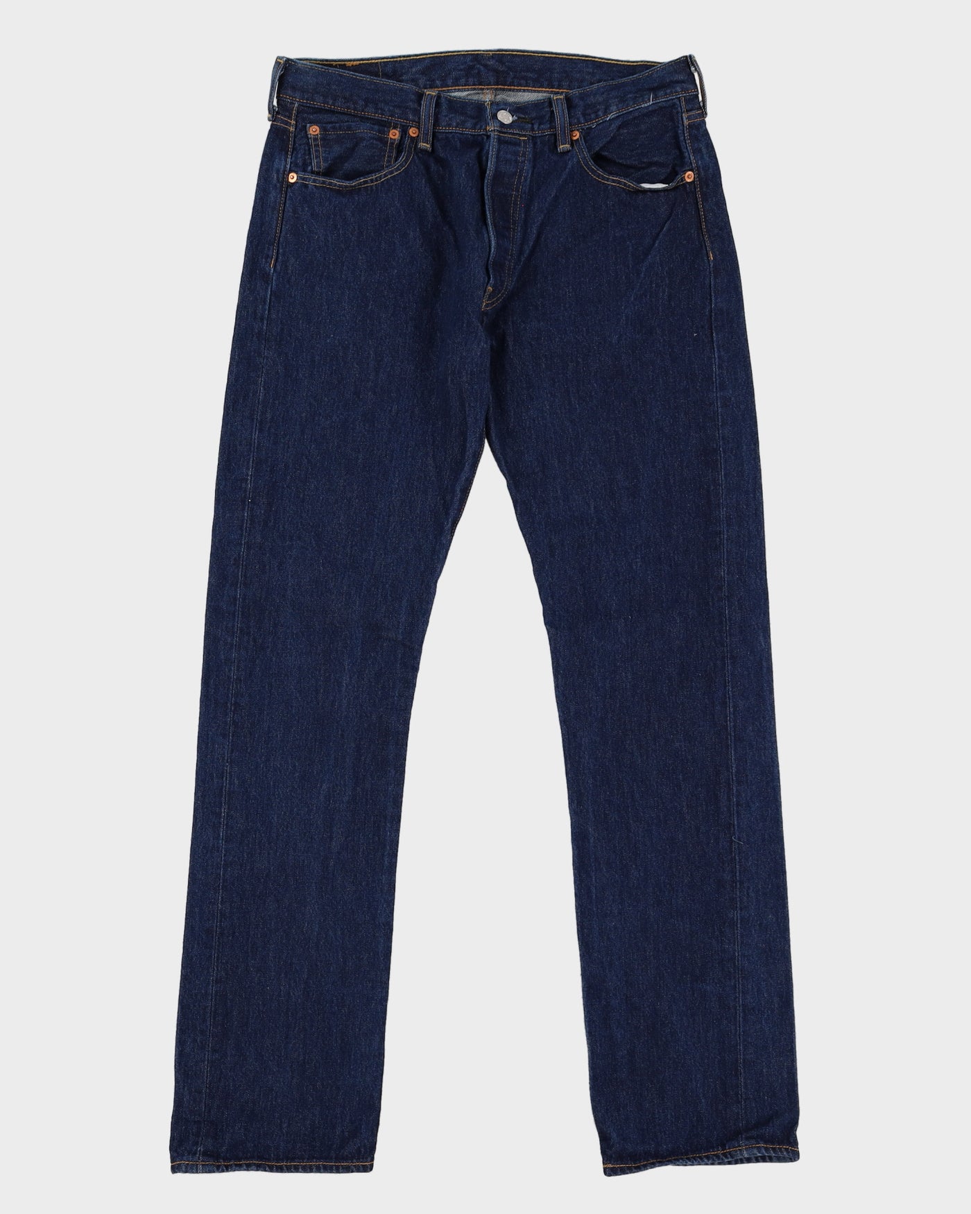 Vintage 90s Levi's 501 Dark Blue Jeans - W34 L34