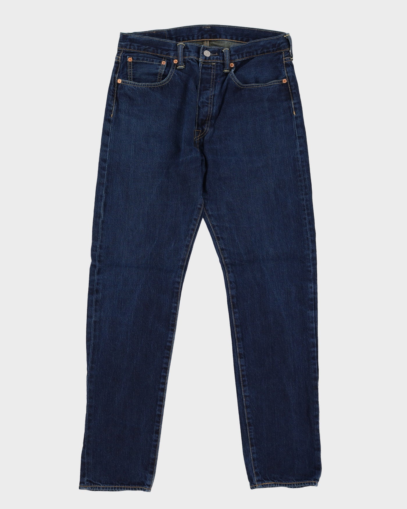 Vintage 90s Levi's 501 Dark Blue Jeans - W32 L32