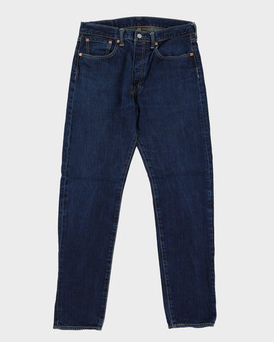 Vintage 90s Levi's 501 Dark Blue Jeans - W32 L32